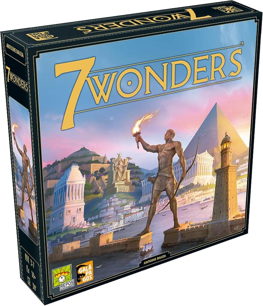 Galápagos, 7 Wonders (2ª Edição), Jogo de Tabuleiro