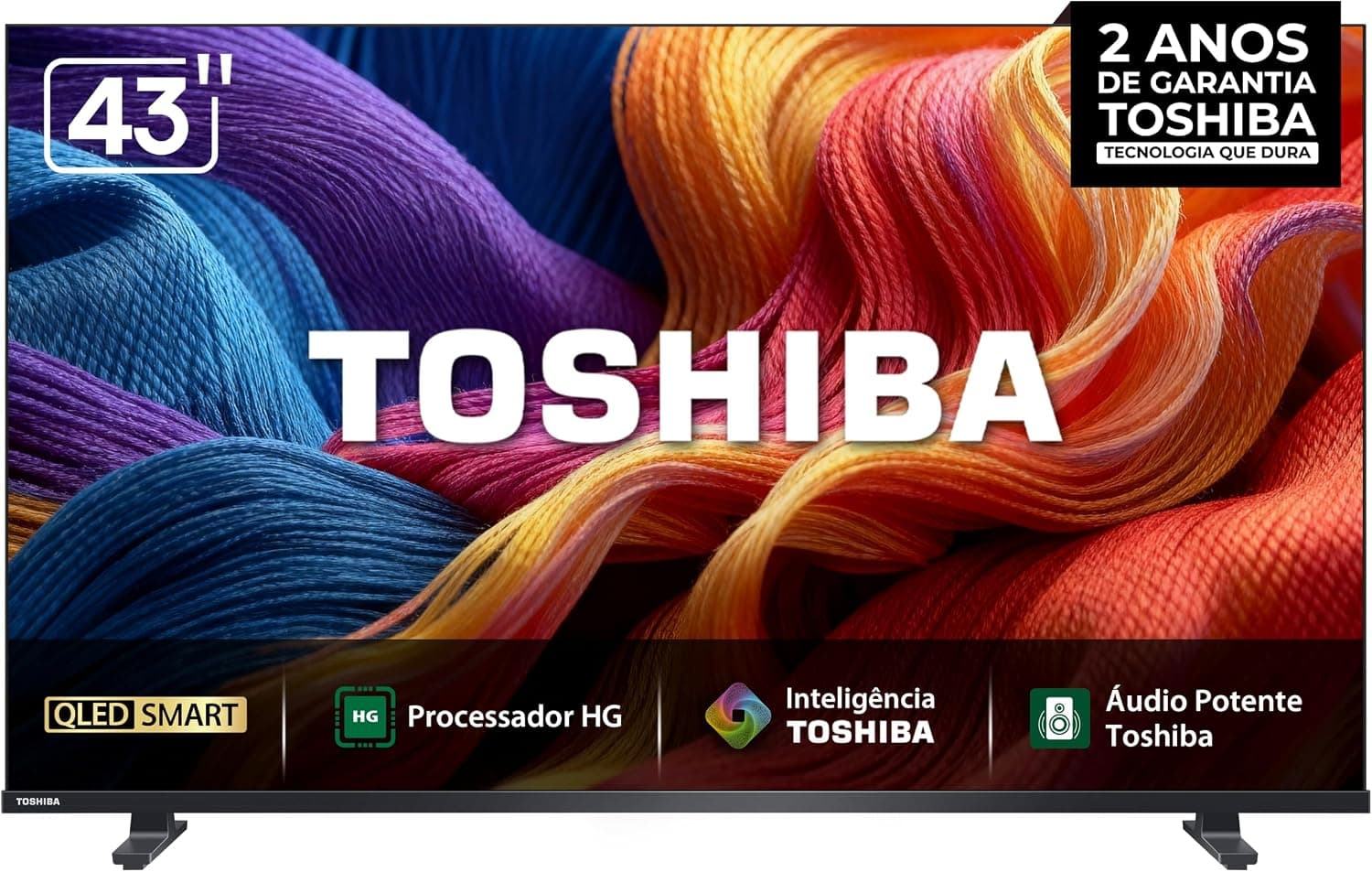 Smart TV 50" QLED FHD Toshiba V45SS