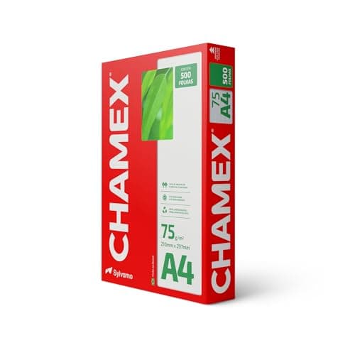 Chamex Papel Sulfite A4 75g 500 Folhas