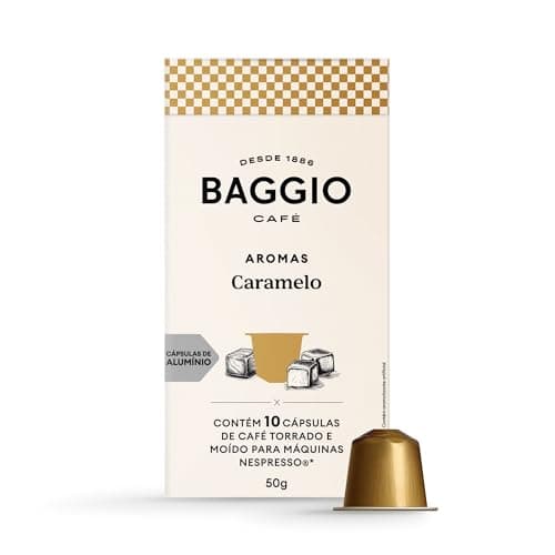Baggio Café Cápsulas De Café Aroma Caramelo Compatível Com Nespresso Contém 10 Cápsulas