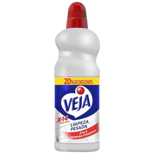 Limpador Para Limpeza Pesada Cloro Ativo 2 Em 1 1l