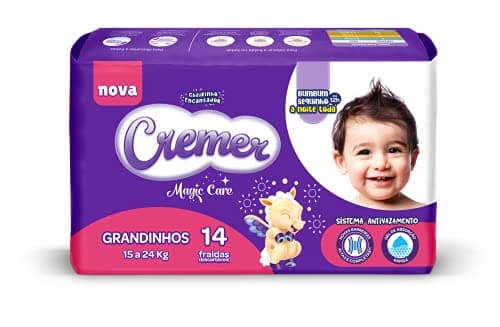 Fralda Cremer Jumbo Grandinhos 14 Unidades