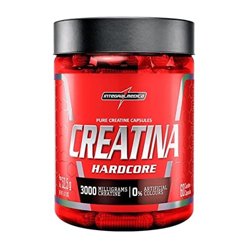 Integralmedica Creatina Hardcore 60 Cápsulas Pura Monohidratada