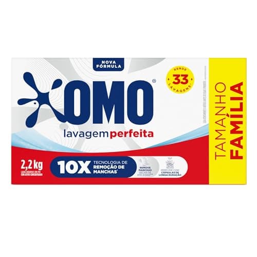 Omo Sabão Em Pó Lavagem Perfeita 2.2Kg