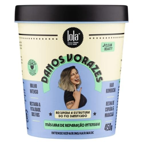 Lola Cosmetics Máscara De Tratamento Danos Vorazes 450g