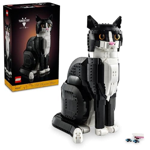 LEGO Ideas Gato Frajola Ideia de Presente para Fãs de Animais 21349