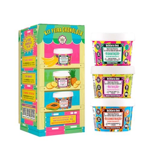 Lola Cosmetics Kit Cronograma Capilar Be(m) Dita Ghee 3 Produtos