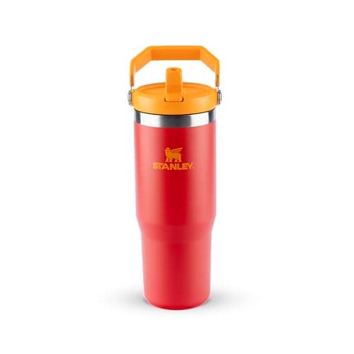 Stanley Garrafa Térmica Tumbler Flip Straw Chili 887ml