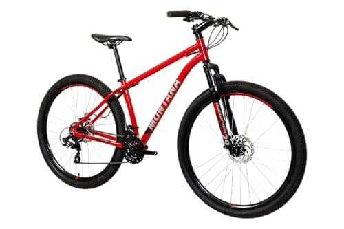 Bicicleta Caloi Montana Aro 29, 21 Marchas Shimano, Freio a Disco Mecânico, Suspensão Dianteira 60mm, Quadro Alumínio 6061, Cabeamento Interno, Cidade e Lazer