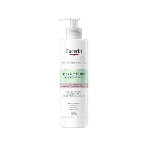 EUCERIN Gel De Limpeza Facial AntiAcne DermoPure Clinical Concentrado 400ml
