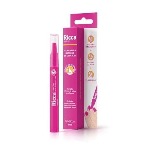 Ricca Caneta Para Nutrição De Cutículas, 2ml