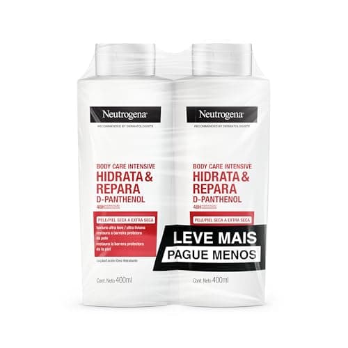 Creme Hidratante Neutrogena Hidrata&repara, Kit 2 Unidades De 400ml