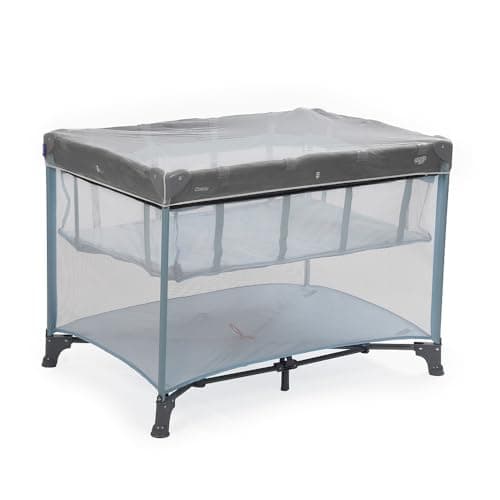 Berço Portátil Cosco Kids Cozzy, 2 Alturas, 0 A 18 Kg, Cinza Lápis