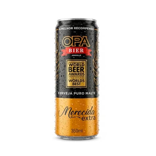 Cerveja Puro Malte Opa Bier Merecida Extra 5% 350ml