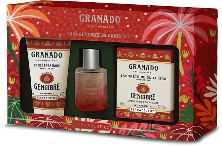 Granado Kit Terrapeutics Trio Gengibre Revigorante