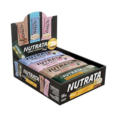 Display Misto Barra De Proteína Nutrata Com 8 Und