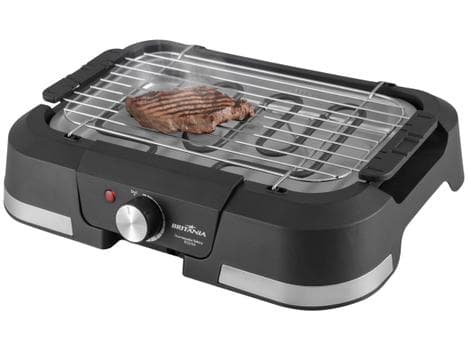 Churrasqueira Elétrica De Mesa Britânia 1500w De Potência Bcq10a