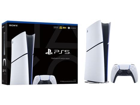 Console PlayStation 5 Slim Digital 825GB com controle Dualsense