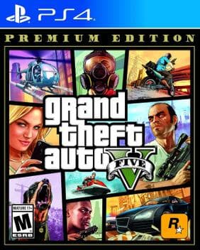 GTA V - Premium Online Edition - PS4