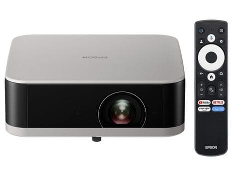 Projetor Portátil Smart Epson Full HD EF-30 Som Dolby Audio Google TV Wi-Fi Cinza Titanium