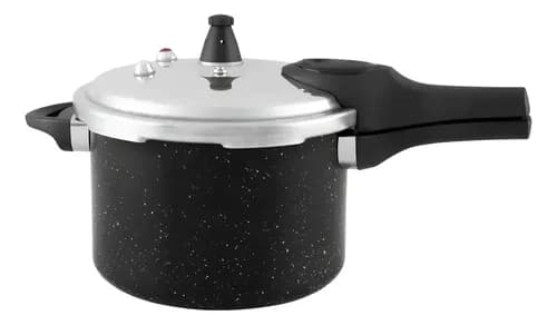 Panela De Pressão Brinox 4,2l Preto Ceramic Life Indução