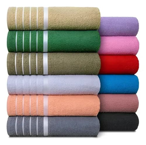 Kit Com 4 Toalha De Banho Gigante 80 X 150 Cm Softmax