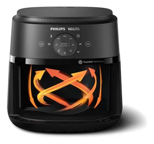 Fritadeira Airfryer Philips Walita Digital Série 2000 XL 6,2 Litros