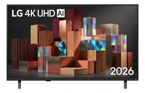 Smart TV LG 65” 4K Ultra HD NANO AI UN85 – Canais grátis, Processador Alpha 7 AI, 4K Super Upscaling, Nano Detail Enhancer, HDR10 Pro, WebOS 26 – 65UN85CBPSA