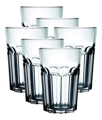 Copos de Vidro Grosso Line Glass 400ml