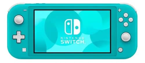 Console Nintendo Switch Lite 32gb Azul Turquesa