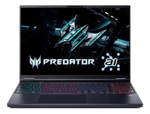 Notebook Gamer Predator Helios Neo 16 AI – Intel Core Ultra 7 255HX, RTX 5070 8GB, 16GB RAM 6400 MHz, 512 GB SSD, 16” LED IPS 240Hz, W11 – PHN16-73-76TF