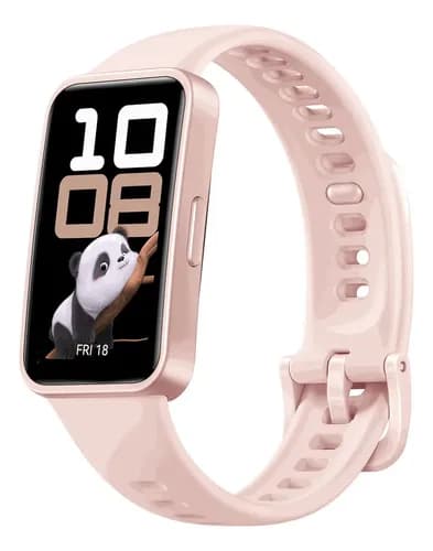 Smartwatch HUAWEI Band 10 Caixa de Polímeros Duráveis Análise do Sono em Nível Profissional Assistente de Bem-estar Emocional Relógio Smartwatch Compatível com Android e iOS Rosa