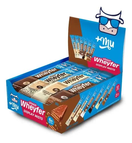 Whey Protein +Mu Chocowheyfer 300g 12 Un