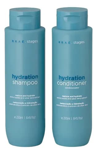 Kit Hidratação Braé Stages Shampoo + Condicionador Hydration