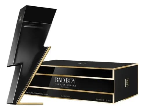 Carolina Herrera Bad Boy Edt Refilavel Perfume Masculino 150ml