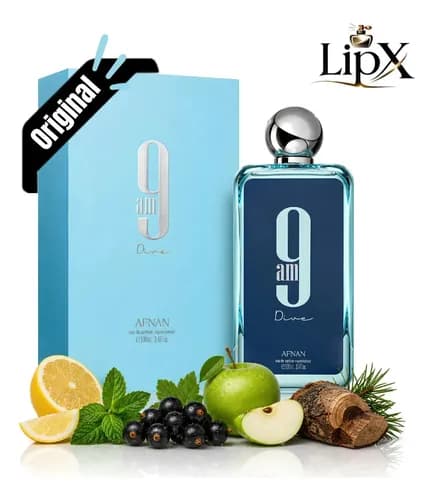 Perfume Arabe Afnan 9am Dive Edp 100ml