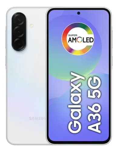 Smartphone Samsung Galaxy A36 5G 128GB 6GB RAM Câmera Tripla de até 50MP Selfie de 12MP IP67 Super AMOLED 6.7'' NFC Recursos AI Android e Segurança