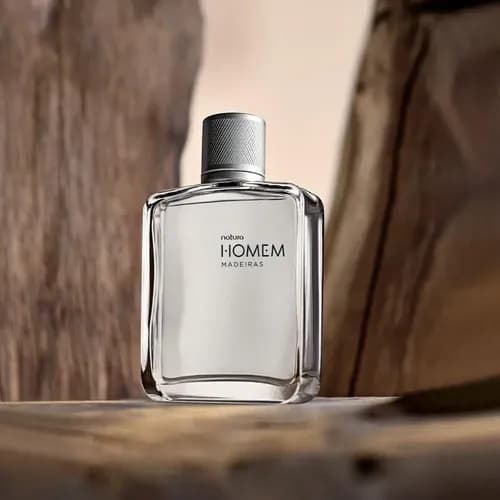 Perfume Natura Homem Madeiras Desodorante Colônia 100 Ml