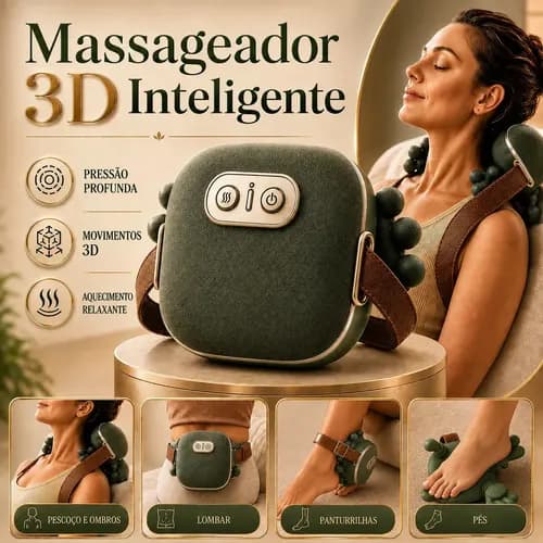 Massageador Elétrico Para Pescoço E Ombros Com Aquecimento Dok Medical Supplies