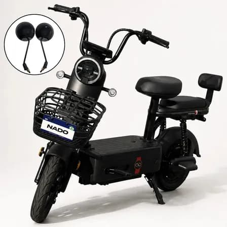 Bicicleta Elétrica NADO C2 com Motor 1000W e Bateria de Lítio Removível 48V