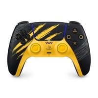 Controle Sem Fio Sony DualSense Marvel's Wolverine Edição Limitada Amarelo