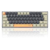 Teclado Mecânico Redragon Lakshmi Sunrise Laranja+Cinza+Preto Com Switch Brown DIY ABNT2 USB-C – K606-OG