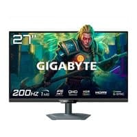 Monitor Gamer Gigabyte 27″, QHD, 200Hz, 1ms, IPS, Adaptive-Sync, G-Sync, 99% DCI-P3, HDR 400, USB-C, Altura Ajustável, Preto – M27Q2 QD