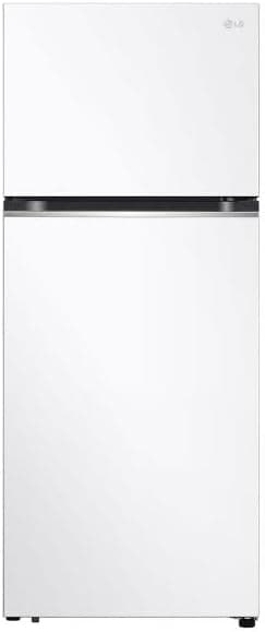 Geladeira Lg Frost Free Gn-b372pqw Duplex 375 Litros 68 Cm X 70 Cm X 172 Cm Smart Inverter Linear Cooling Multi Air Flow Branca 2 Portas