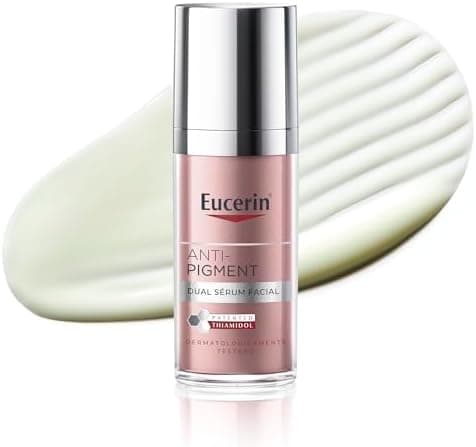 EUCERIN Dual Sérum Facial Antimanchas e Anti-idade 30ml, Anti-Pigment, Clareador, Thiamidol, Ácido Hialurônico
