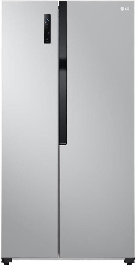 Geladeira LG Side by Side 519L 91 x 64,3 x 178,6 cm Inox Look Frost Free