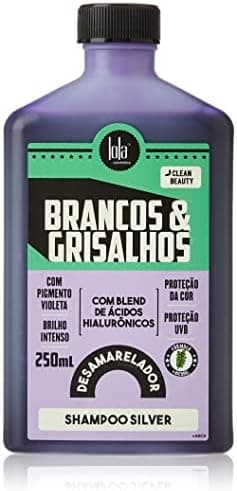 Brancos e Grisalhos Shampoo Silver 250ml , Lola Cosmetics