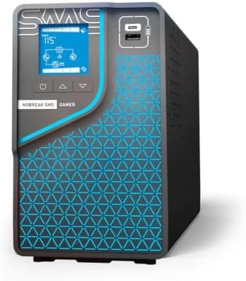 Nobreak SMS Gamer 2000Bi/Bi WI-FI, Entrada 115/220v