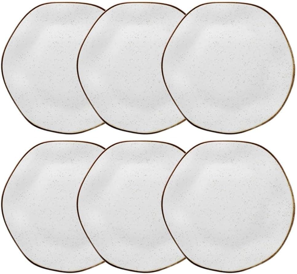 Oxford Conjunto de 6 Pratos Rasos 27,5cm Ryo Maresia