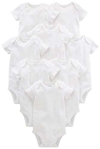 Body Pacote Com 8 Bodies De Manga Curta Simple Joys By Carter'sUnisex Bebê